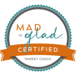 Certified Mad to Glad Parent Coach Logo